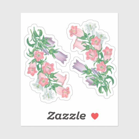 Canterbury Bells for St. Thomas Becket (fL) - Sticker (Vel)