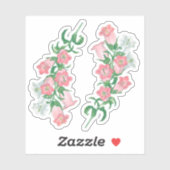 Canterbury Bells for St. Thomas Becket (fL) - Sticker (Vel)