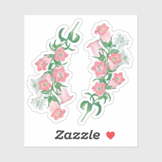 Canterbury Bells for St. Thomas Becket (fL) - Sticker (Vel)