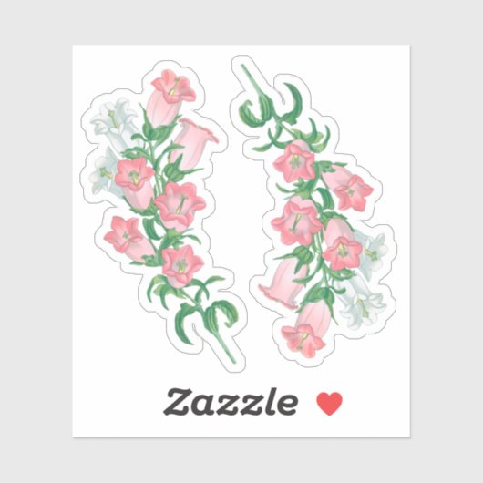 Canterbury Bells for St. Thomas Becket (fR) - Sticker (Vel)