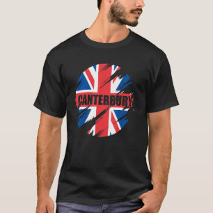 Canterbury British Flag England Verenigd Koninkrij T-shirt