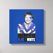 Canterbury Bulldogs - Terry Lamb Canvas Afdruk (Voorkant)