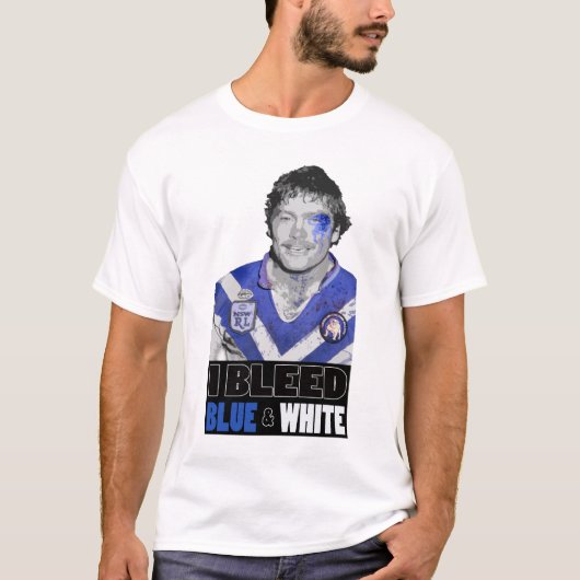 Canterbury Bulldogs - Terry Lamb T-shirt (Voorkant)