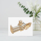 Canterbury Cathedraal. Groot-Brittannië Briefkaart (Staand voorkant)