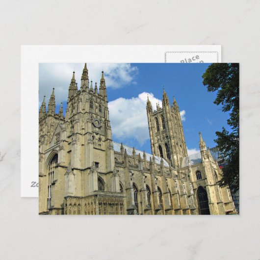 Canterbury Cathedral Briefkaart (Voorkant / Achterkant)