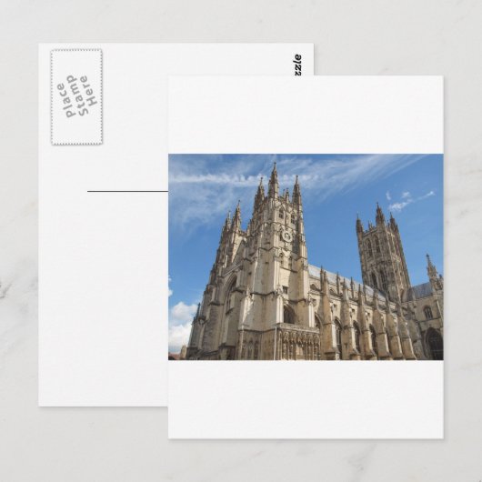 Canterbury Cathedral Kent England Briefkaart (Voorkant / Achterkant)