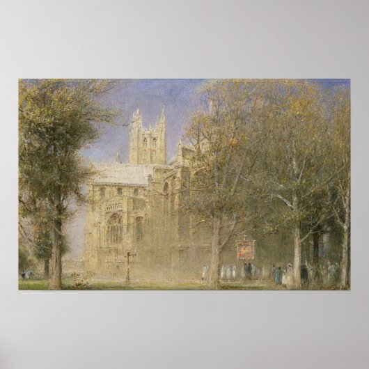 Canterbury Cathedral Poster (Voorkant)