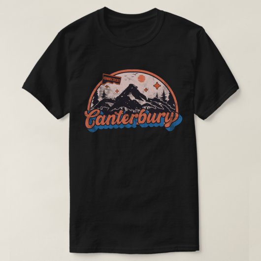 Canterbury, Connecticut T-shirt (Design voorkant)