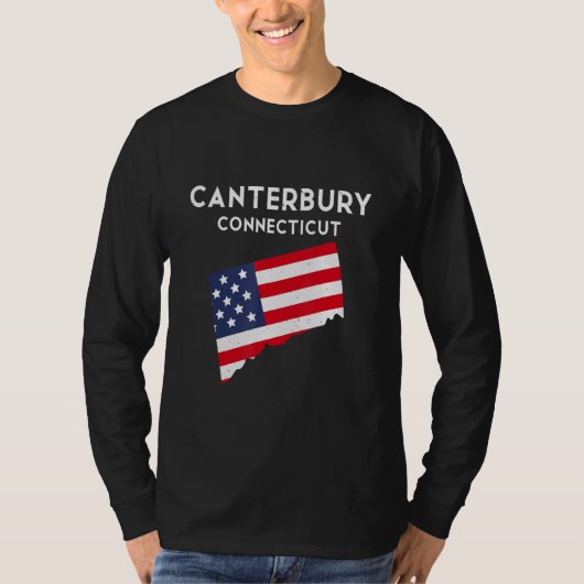 Canterbury Connecticut USA T-shirt (Voorkant)