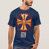 CANTERBURY CROSS T-SHIRT (Voorkant)