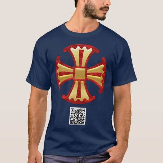 CANTERBURY CROSS T-SHIRT (Voorkant)