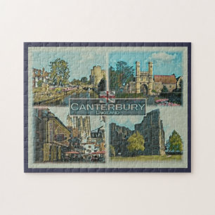 Canterbury - Engeland - Europa - Legpuzzel