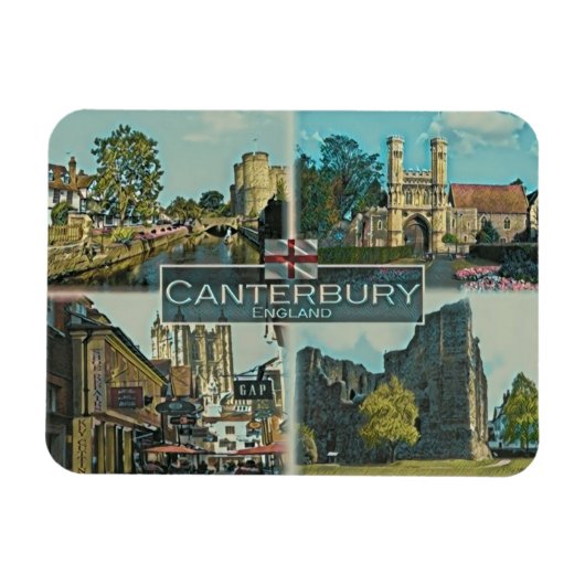 Canterbury - Engeland - Europa - Magneet (Horizontaal)