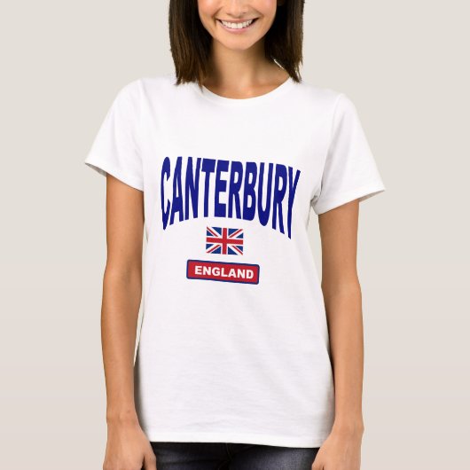 Canterbury England T-shirt (Voorkant)