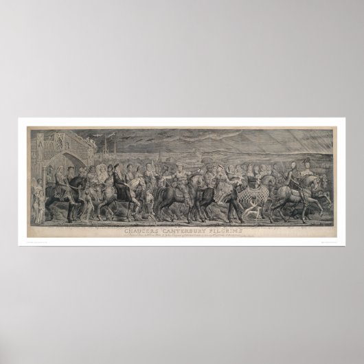 Canterbury Pilgrims (1219) Poster (Voorkant)