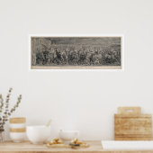 Canterbury Pilgrims (1219) Poster (Keuken)