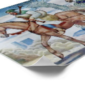 Canterbury Pilgrims Mural Poster (Hoek)