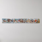 Canterbury Pilgrims Mural Poster (Voorkant)