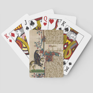 Canterbury Tales die kaarten afspelen