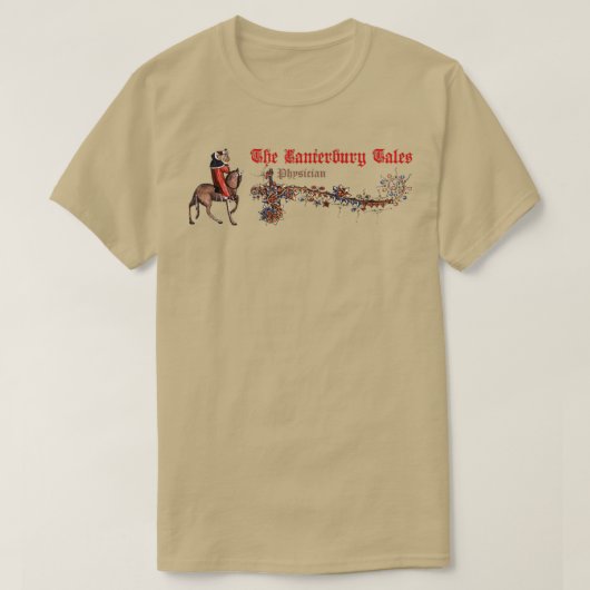 Canterbury Tales Physician T-shirt