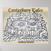 Canterbury Tales Poster (Voorkant)