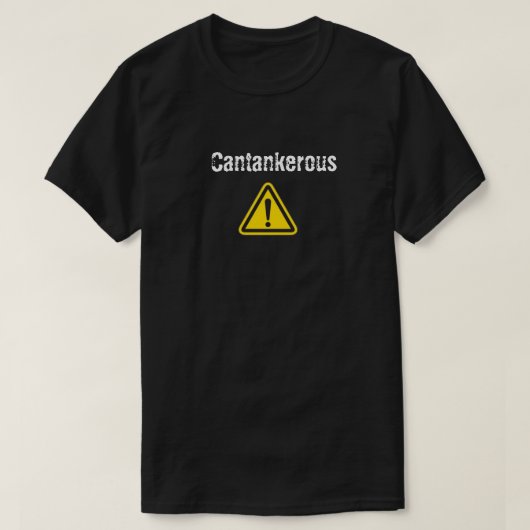 Cantergiezwart T-shirt (Design voorkant)