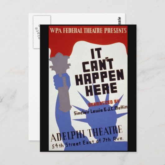 canthappenhere briefkaart (Voorkant / Achterkant)