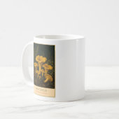 Cantharel – Vintage Botanische Mok (Voorkant links)