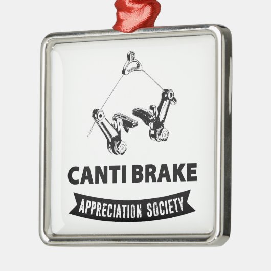 Canti Brake Appreciation Society Metalen Ornament (Links)