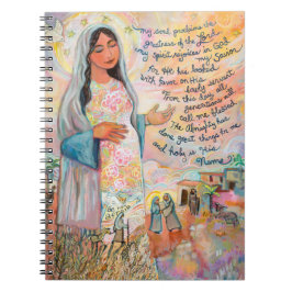 Canticle of Mary Magnificat Prayer Journal Notitieboek