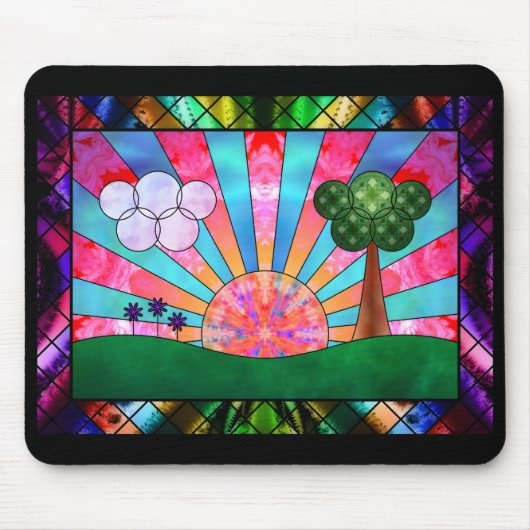 Canticle of the Sun Mousepad Muismat (Voorkant)