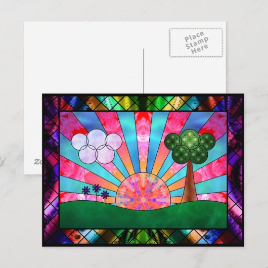 Canticle van de zon Briefkaart (Voorkant / Achterkant)