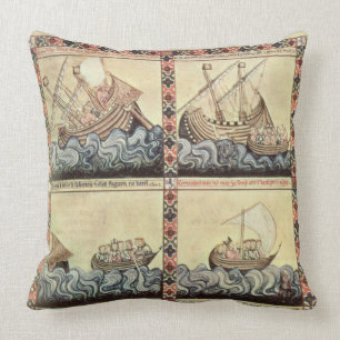 Cantiga 33, pagina van de Cantigas de Santa Maria Kussen