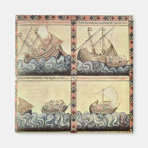 Cantiga 33, pagina van de Cantigas de Santa Maria Magneet