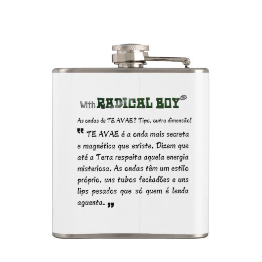 Cantil de Bebida "Coleção Te Avae" By Radical Boy® Heupfles (Achterkant)