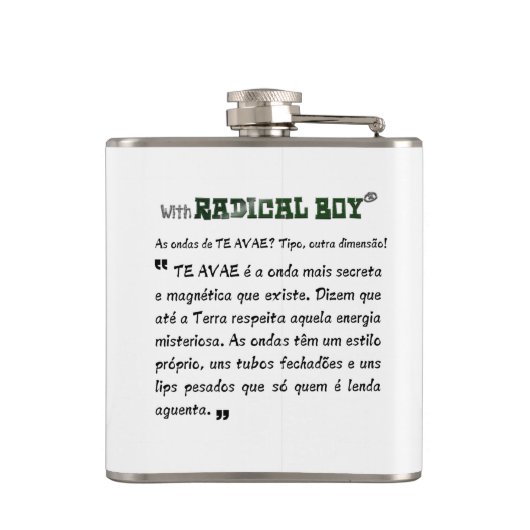 Cantil de Bebida "Coleção Te Avae" By Radical Boy® Heupfles (Achterkant)