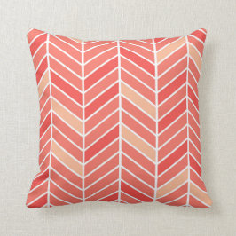 Cantilevered Chevron breed | perziken Kussen