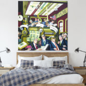 Cantillon Effect Canvas Afdruk (Insitu (Slaapkamer))