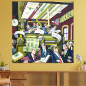 Cantillon Effect Canvas Afdruk (Insitu (Woonkamer))