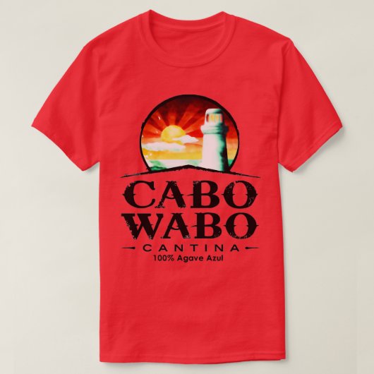Cantina Cabo wabo T-shirt (Design voorkant)