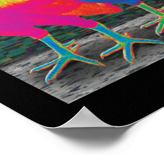 Cantina Roosters Poster (Hoek)