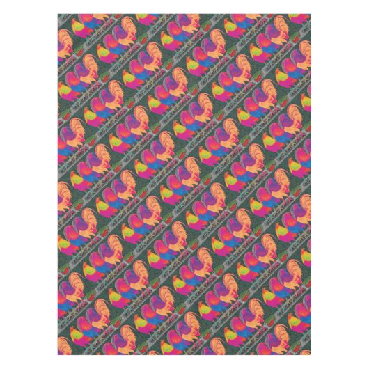 Cantina Roosters Tafelkleed (Voorkant)