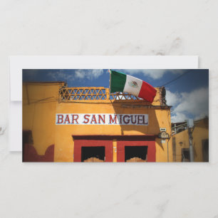 Cantina, San Miguel de Allende, Mexico, Fotokaart