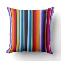 Cantina serape strepen multikleur patroon