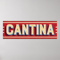 Cantina Sign