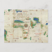 Cantino Planisphere | 1502 Briefkaart (Voorkant)