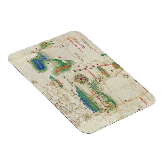 Cantino Planisphere | 1502 Magneet (Rechterzijde)