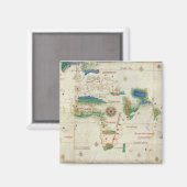 Cantino Planisphere | 1502 Magneet (Voorkant / Achterkant)