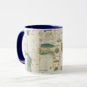 Cantino Planisphere | 1502 Mok (Voorkant links)