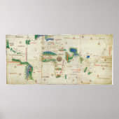 Cantino Planisphere | 1502 Poster (Voorkant)